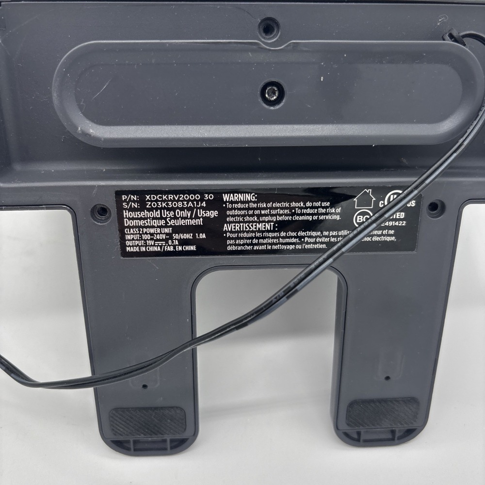 Shark RV2001 / WD RV2000WD RV2001DRUS RV2001WRUS CHARGING DOCK BASE # XDCKRV2000 - Picture 7 of 9